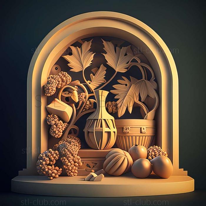 3D model still life (STL)